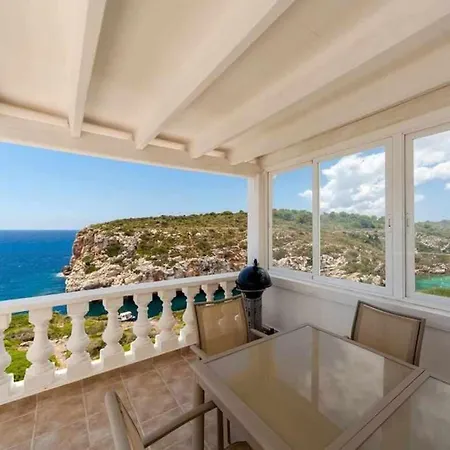 Es Macar Vistas Unicas Al Mar Junto A La Playa Piscina Climatizada וילה אס קנוטלס